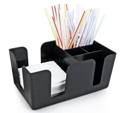 6-compartment stand for napkins and accessories 9997 006