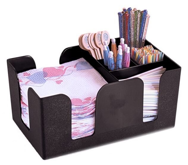 6-compartment stand for napkins and accessories 9997 006