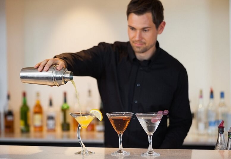 Shaker à cocktail classique