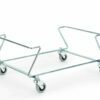 Galvanized trolleys for shopping baskets BASIC