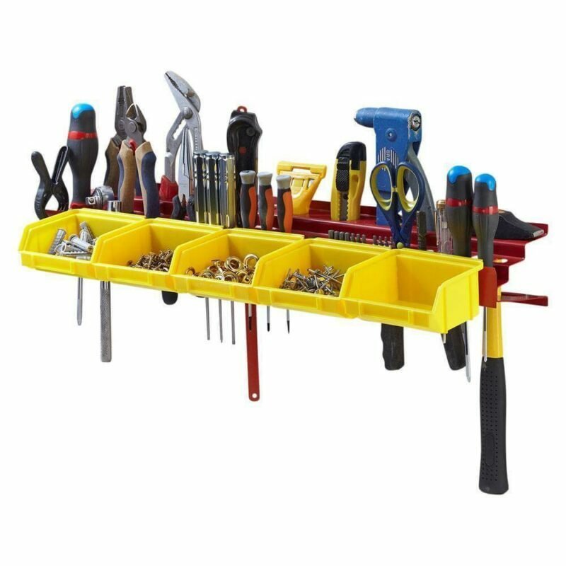 Metal tool holders with boxes