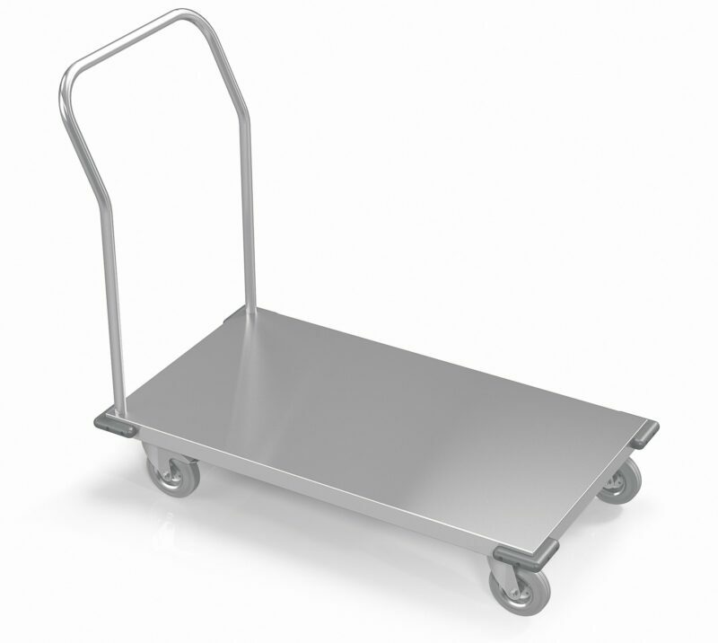 Platforminiai vežimėliai, 60-120x55cm / 200kg