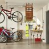 Self-storage structure for two bicycles