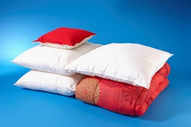 Vakuumbeutel zur Aufbewahrung von Bettwäsche