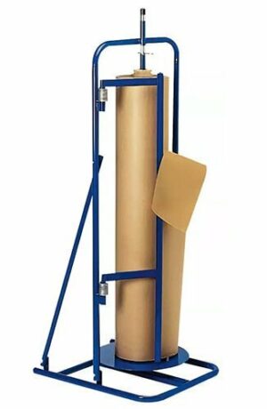 Vertical holders for paper rolls