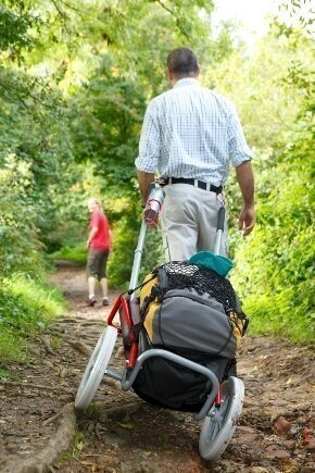 Stroller for walking trips
