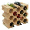 Supports de raccordement en polystyrène pour bouteilles de vin MOTB229V