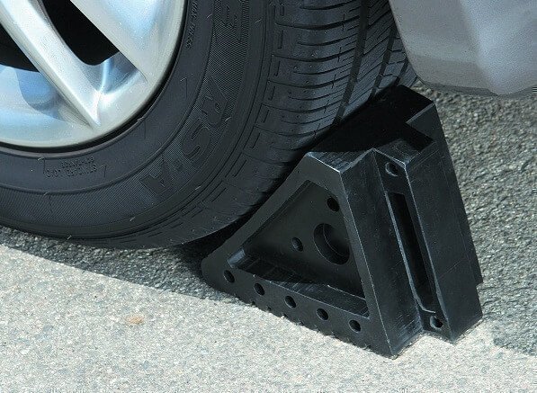 Rubber supports for wheels