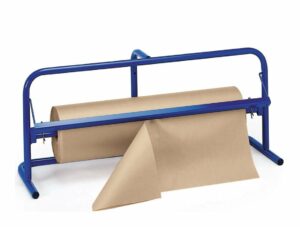 Horizontal holders for 35-120cm paper rolls