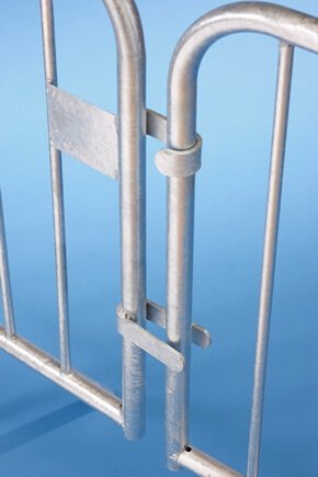 Barrières en acier galvanisé faciles à construire
