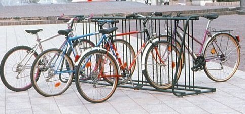 Stand for 16 bicycles