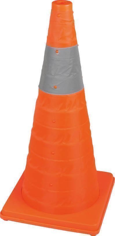 Collapsible signal cone, 62cm