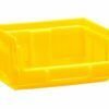 Boîte en plastique 0,4l Bull1, jaune (giallo) 105x88x54mm