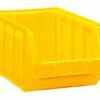 Boîte en plastique 12l Bull4, jaune (giallo) 205x345x164mm