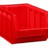 12l plastikinė dėžė Bull4, raudona (rosso) 205x345x164mm