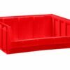 24l plastikinė dėžė Bull4D, raudona (rosso) 406x345x164mm
