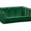 24l plastic box Bull4D, green (verde) 406x345x164mm