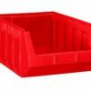 Pudełko plastikowe 30l Bull5, czerwone (rosso) 298x485x189mm