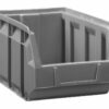 4,5l plastikinė dėžutė Bull3, pilka (grigio) 144x237x123mm