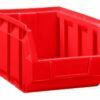 Pudełko plastikowe 4,5l Bull3, czerwone (rosso) 144x237x123mm