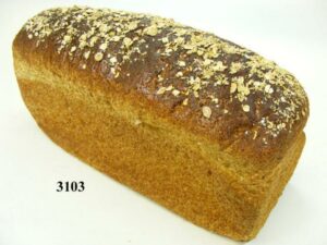 Balta duona su dribsniais