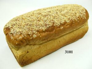 Balta duona su sezamais