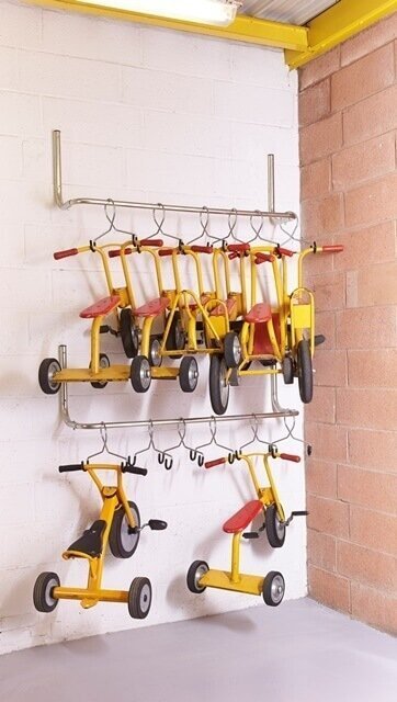 Hangers for tricycles or scooters