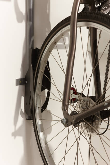 Supports muraux pour verrouiller les vélos