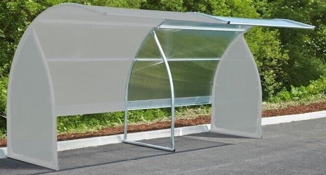 Carport for bicycles and scooters