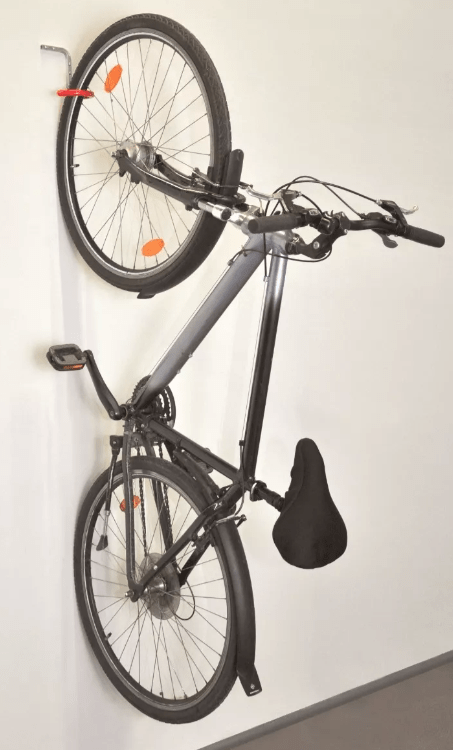 ALFER (Niemcy) aluminiowy uchwyt do zawieszenia roweru mocowany do ściany