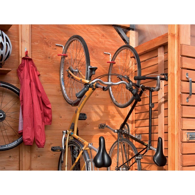 ALFER (Німеччина) алюмінієвий кронштейн для підвішування велосипеда кріпиться на стіну