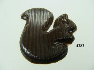 Décoration en chocolat 3 pcs.