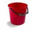 10l capacity, red polypropylene bucket Ø275x265mm