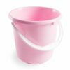 5l pink polypropylene bucket Ø225x210mm