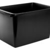 60l juodos spalvos Store LT sandėliavimo dėžės 590x395x360mm 78600200