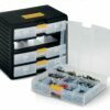 Boîtes avec 4 tiroirs COY BOX 43002, 391x290x334mm