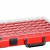 Suitcases LINCE 320, red color 440x330x66mm