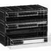 Plastic drawers PUMA204, transparent, 234x148x175mm