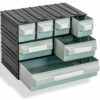 Plastic drawers PUMA205, gray, 234x148x175mm