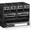Plastic drawers PUMA205, transparent, 234x148x175mm