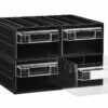 Plastic drawers PUMA207, transparent, 352x302x234mm