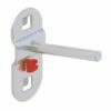 Straight holders for hanging tools, aluminum color 4040001501