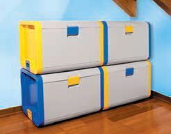 Plastic boxes Smartideas 600x400x400mm