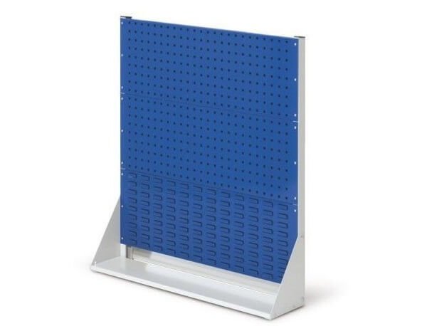 1100mm high one-sided walls, blue