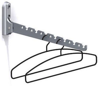Folding hangers for clothes