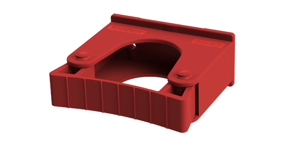 Toolflex holder 30-40mm, red