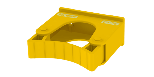 Uchwyt Toolflex 25-35mm, żółty