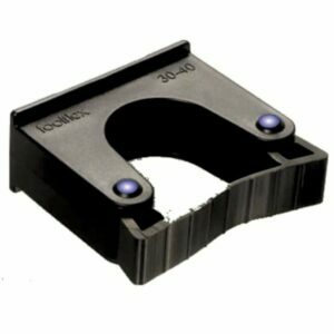 Toolflex-Halter 25-35 mm, schwarz mit blauen Stiften