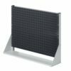 One-sided stands with perforated walls in anthracite color 7002.00.0124