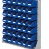Single-sided racks with walls for fixing plastic boxes 70008.0713